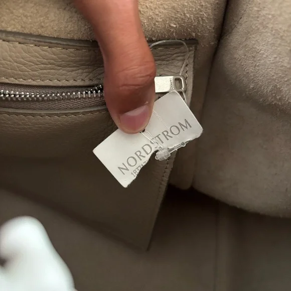 Celine Taupe Beige Leather Big Bag Small - Picture 10 of 10